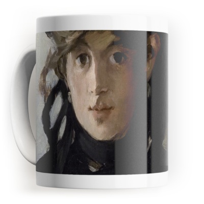 Berthe Morisot con un mazzo di violette - Stampe su Tela