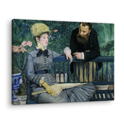 Nella serra - Stampe su Tela