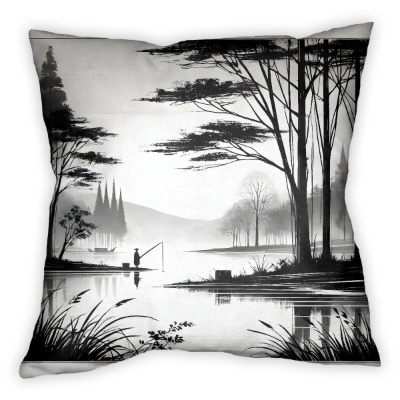 Alberi in Bianco e Nero - Stampe su Tela