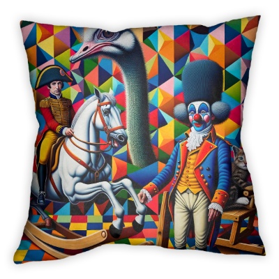 Fantasia Geometrica del Circo - Stampe su Tela