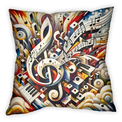 Sinfonia Astratta in Chiave di Violino - Stampe su Tela