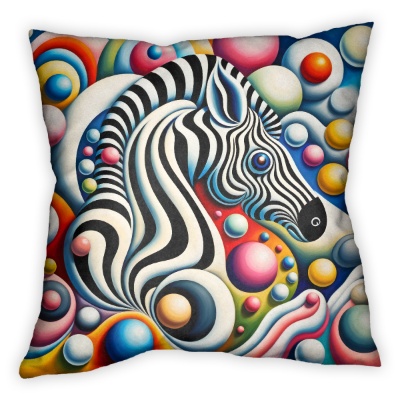 Sogno di Zebra Surrealista - Stampe su Tela