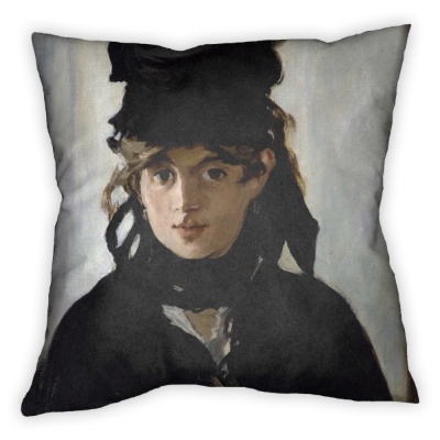 Berthe Morisot con un mazzo di violette - Stampe su Tela