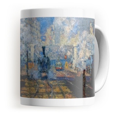 La Stazione di Saint Lazare - Stampe su Tela