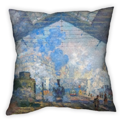 La Stazione di Saint Lazare - Stampe su Tela