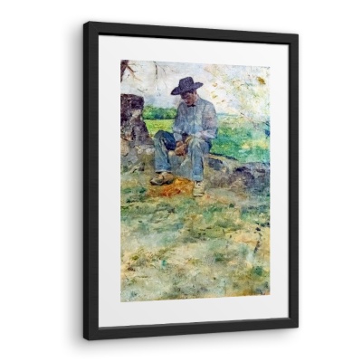 Il giovane Routy a Celeryan - Canvas Prints