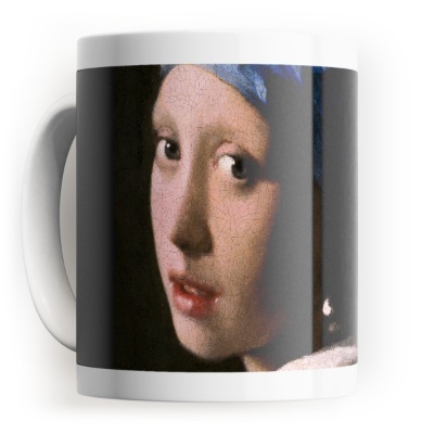 Ragazza con l'orecchino di perla - Stampe su Tela