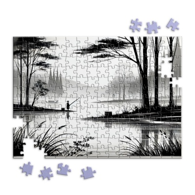 Alberi in Bianco e Nero - Stampe su Tela