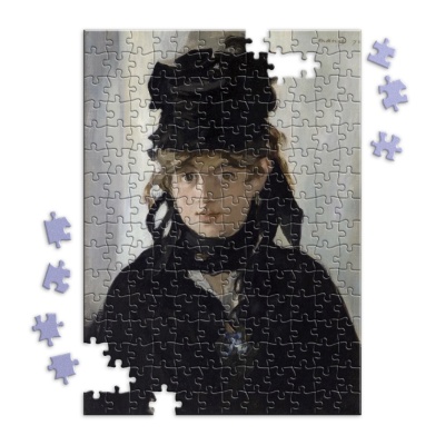 Berthe Morisot con un mazzo di violette - Stampe su Tela