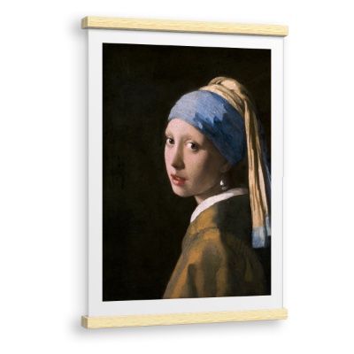 Ragazza con l'orecchino di perla - Stampe su Tela