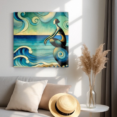 Onda di Pensieri - Stampe su Tela