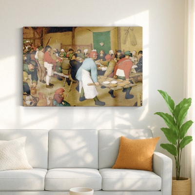 Banchetto nuziale - Stampe su Tela