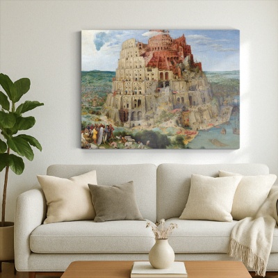 The Tower of Babel I - Canvas Prints