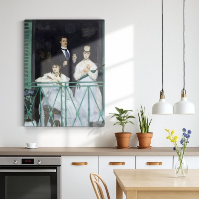 Il balcone - Stampe su Tela