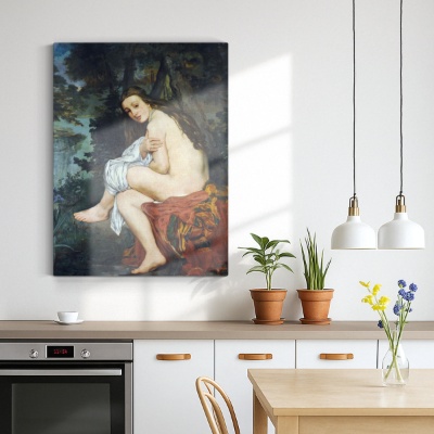 La Ninfa sorpresa - Stampe su Tela