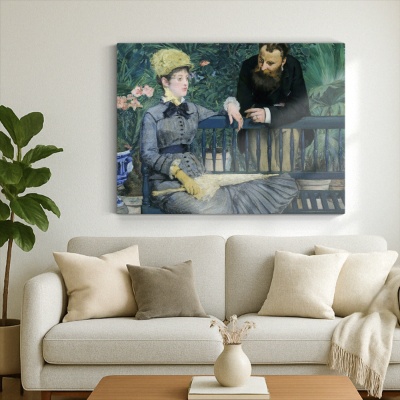 Nella serra - Stampe su Tela