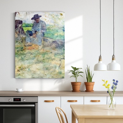 Il giovane Routy a Celeryan - Canvas Prints