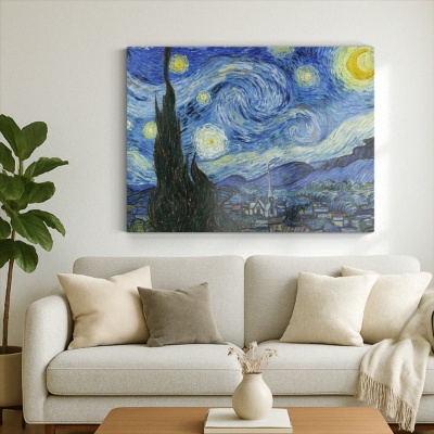La notte stellata - Stampe su Tela