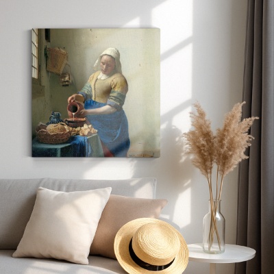 La lattaia - Stampe su Tela