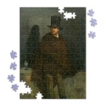 Il bevitore di assenzio - Stampe su Tela