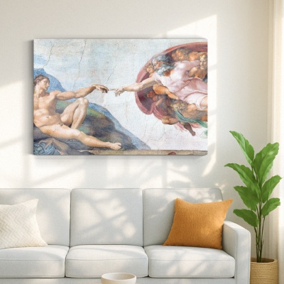 Creazione di Adamo - Stampe su Tela