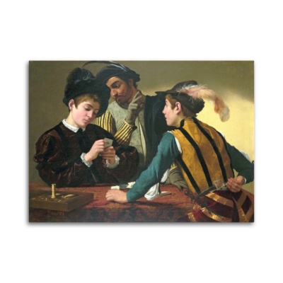 The Cardsharps - Canvas Prints