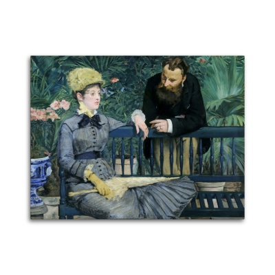 Nella serra - Stampe su Tela