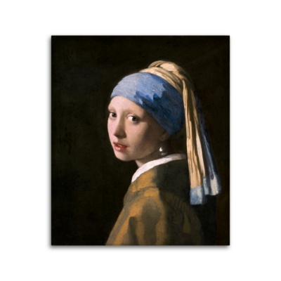 Ragazza con l'orecchino di perla - Stampe su Tela