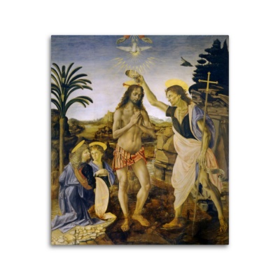 Battesimo di Cristo - Stampe su Tela