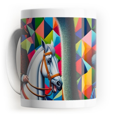 Fantasia Geometrica del Circo - Stampe su Tela