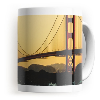 Golden Gate Bridge - Waves - Stampe su Tela