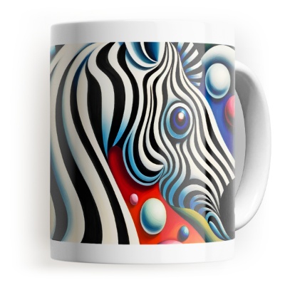 Sogno di Zebra Surrealista - Stampe su Tela