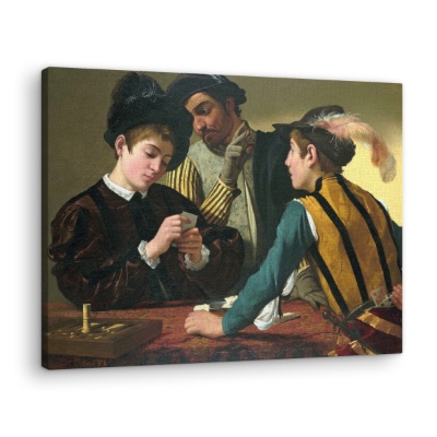The Cardsharps - Canvas Prints
